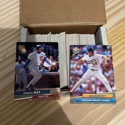 Fleer baseball Cards 92’ & 93’
