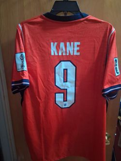 BNWT ENGLAND #7 HARRY KANE 2026 WORLD CUP FANS VERSION SOCCER JERSEY SZ XL w/WORLD CUP PATCHES! SHOOT ME AN OFFER!