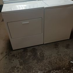 Heavy Duty Whirlpool Washer And Dryer Both Work Great  90 Day Warranty 