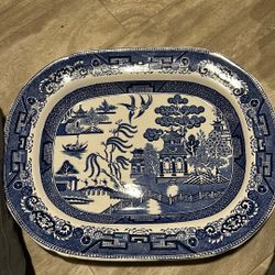Antique Serving Plate 
