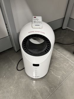 Portable Electric Fan & Heater with remote control