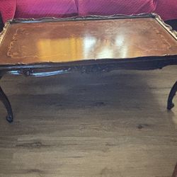 Coffee Table And 2 Matching End Tables