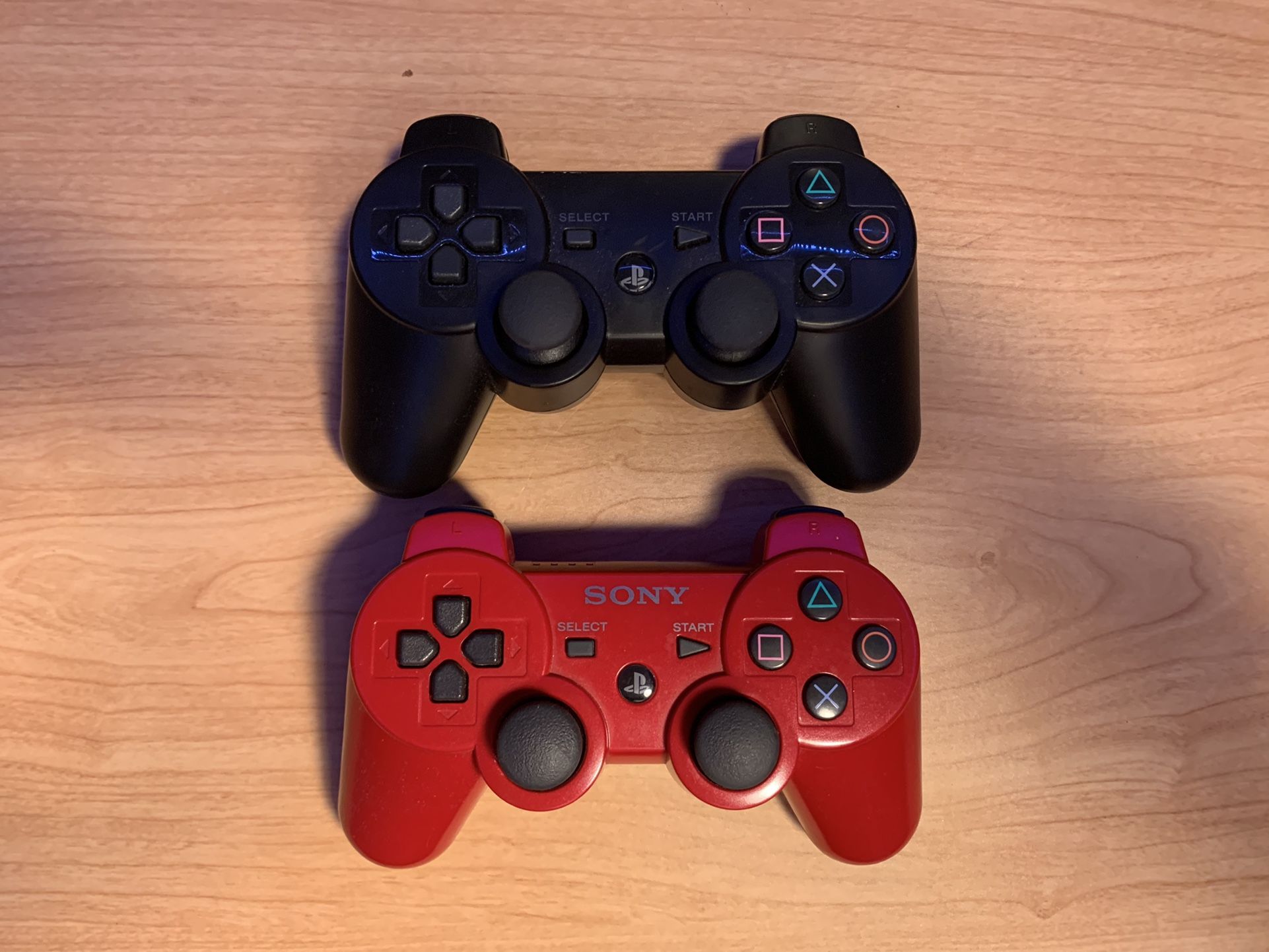 2 PS3 Controllers 