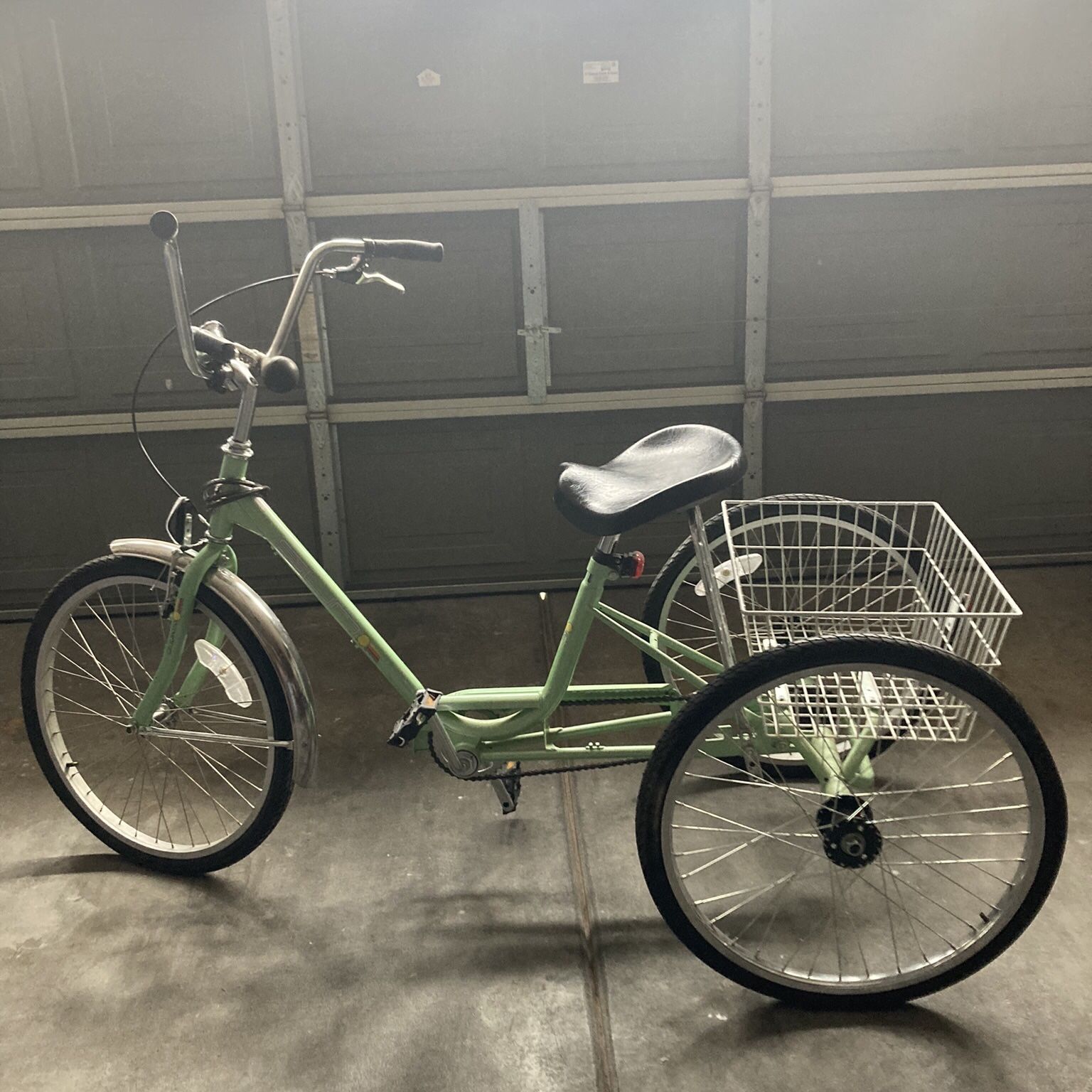 miami sun 3 wheel bicycle "Trike" Adult Tricycle With Basket this trike balances stability and control TRIKE SUN ATLAS TRANSIT BLK