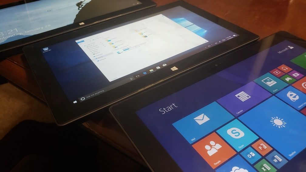 Lot Of 3 Microsoft Surface PC Tablets