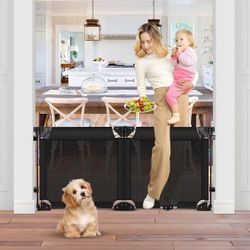 FOLDABLE GATE: use for Pet Gate - Baby Gate - Safety Gate