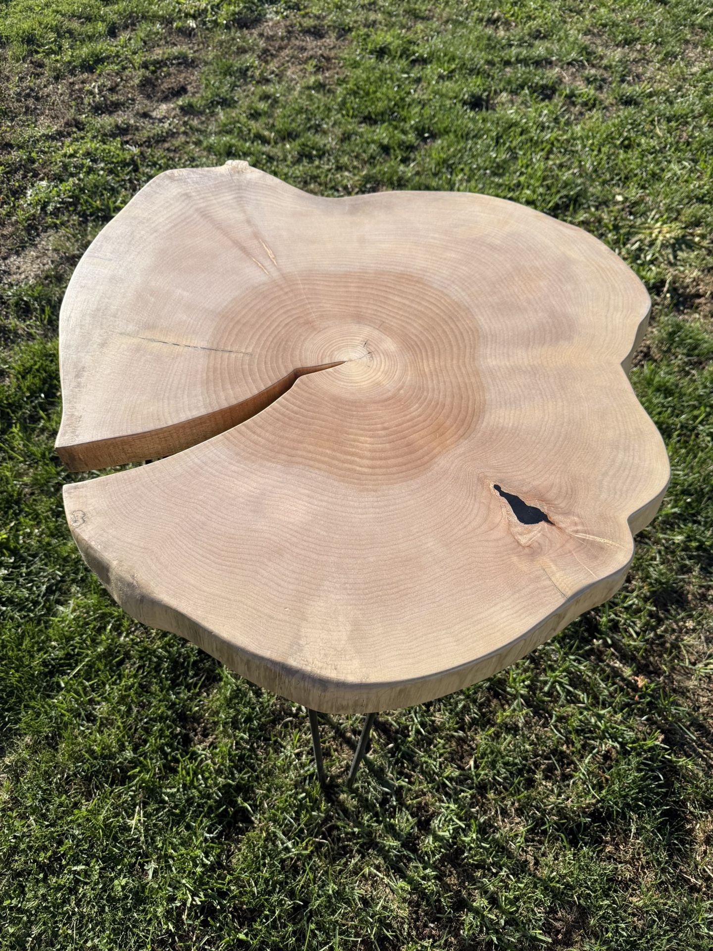 Small Live Edge Coffee Table