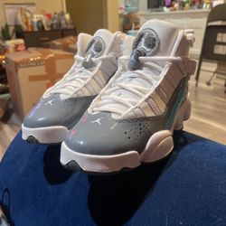 Jordan 6 Rings White Cool Grey