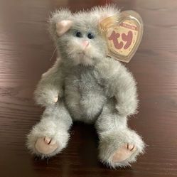 Collectable 1993 TY Vintage Attic Treasures Cat “Whiskers” NEW with Tags in EUC 