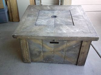 outdoors firepit needs work