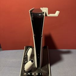 PS5 Digital Edition with extra internal storage and mount