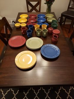 Longaberger Woven Traditions pottery set