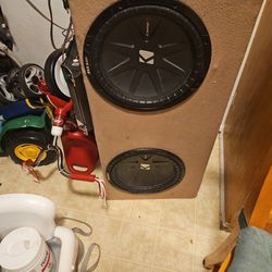 Full Bass Package Monoblock Amp And APorted Box(No SPEAKERS)