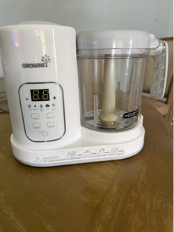 Baby Food Maker Puree Blender Multi-Function Steamer Milk Warmer