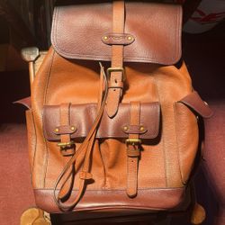 COACH leather Backpack 
