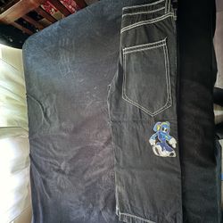 A.LAB Mega Rave Black Jeans,