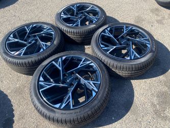 Brand New Factory 18” 5 lug car wheels & tires ~ Kia Hyundai Toyota Honda etc