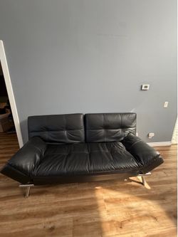 Black futon