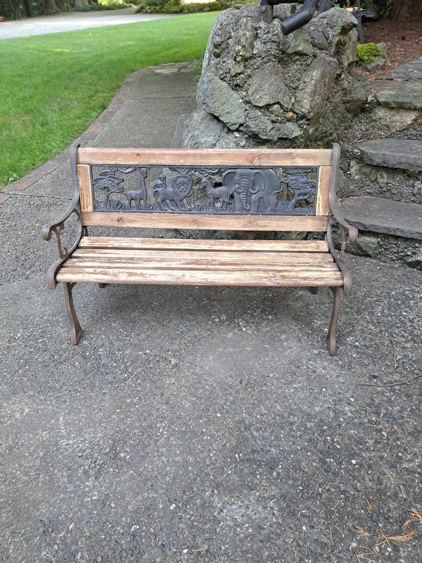 Kids Park Bench