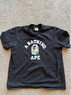 BAPE (A Bathing Ape) t shirt (size large)