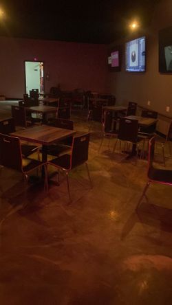 Tables  + chairs