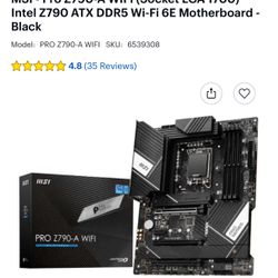 MSI Pro Z790- A WiFi