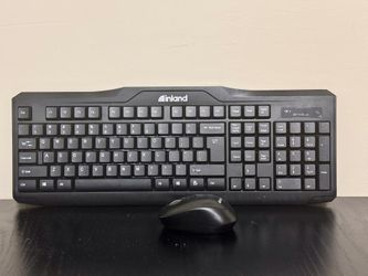 Wireless Keyboard and mouse-10$