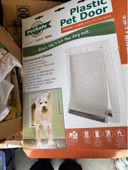 Pet door medium for sliding door and new flap entry