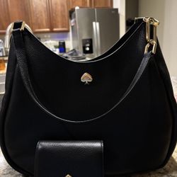 Kate Spade Kayla Large Triple Compartment Shoulder Bag With Wallet