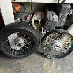 Stock Harley Davidson Dyna Wheels 