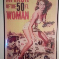 Vintage Movie Poster Attack Of The
