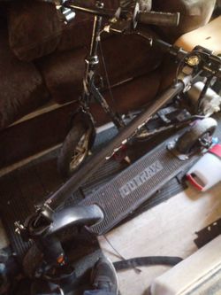 Three Electric Scooters