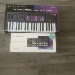 FL Key37 MIDI KEYBOARD & ARTURIA BEATSTEP PRO