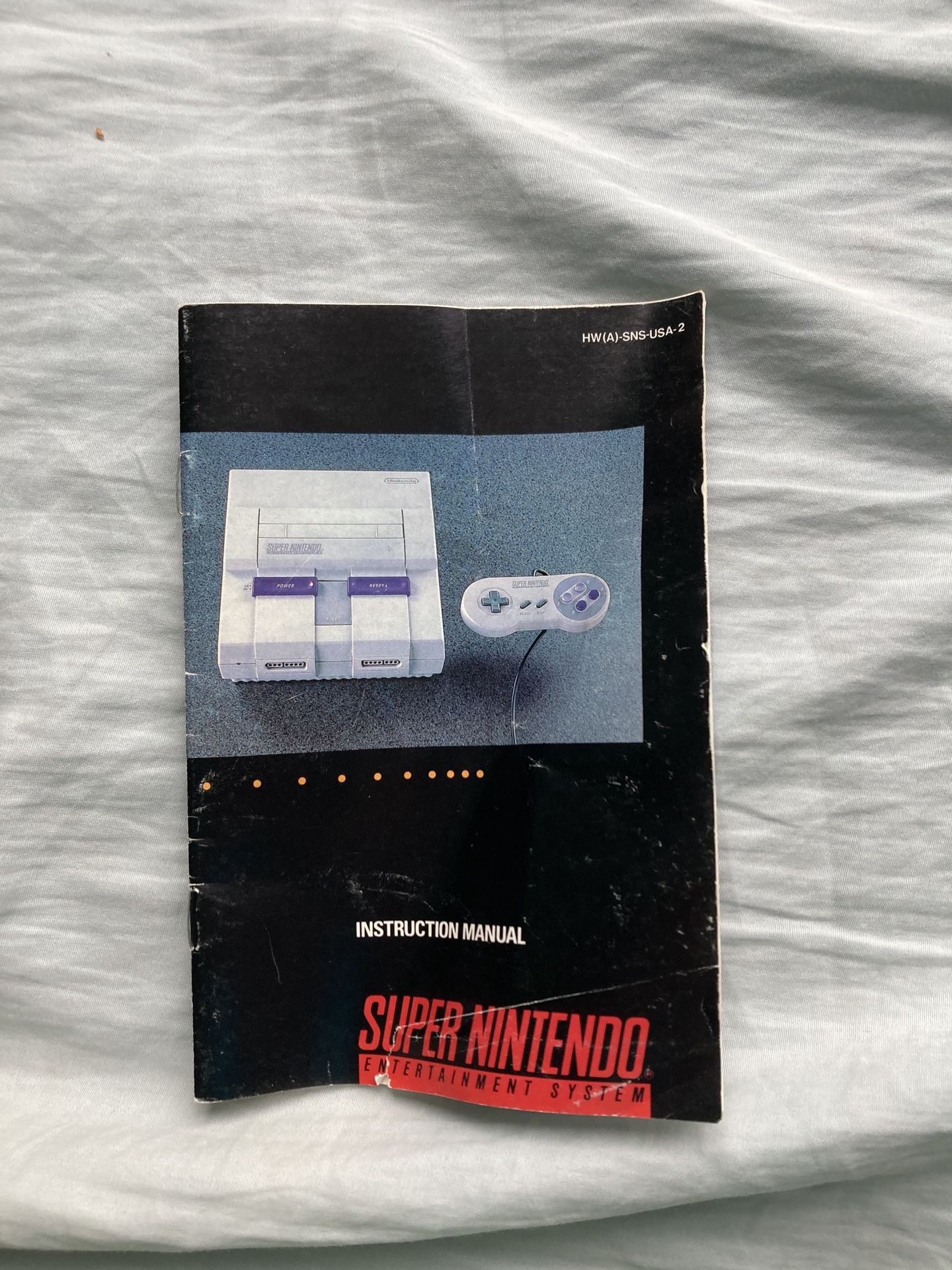 Super Nintendo Entertainment System Instruction Manual