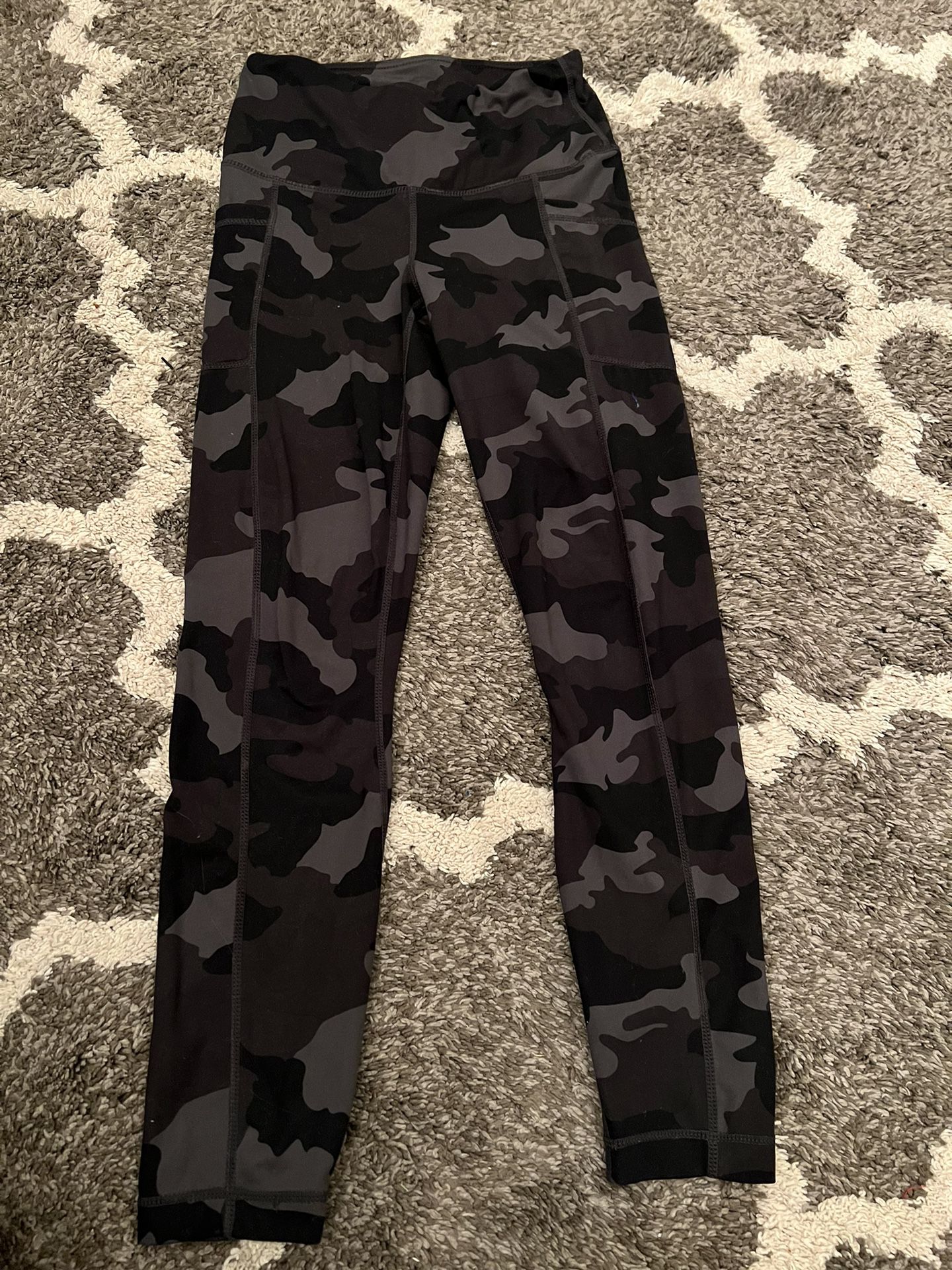 90 Degree camo Leggings With Pockets, XS
