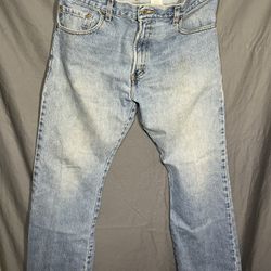 Levis 517 Boot Cut 34x29 Blue Denim Jeans