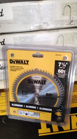 DEWALT 7 1/4" (184 mm) 60T ALUMINUM CUTTING BLADE