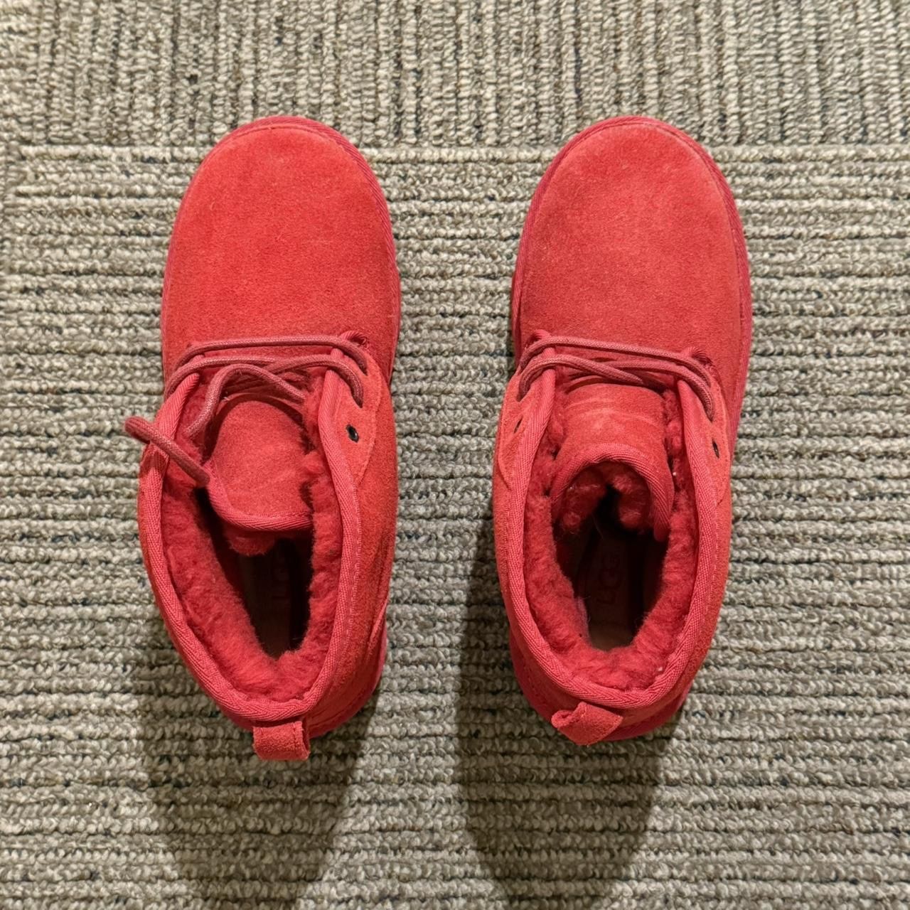 UGG Neumal Lace Boots - Red