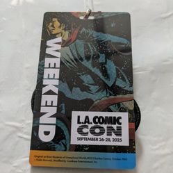 LA Comic Con Pass For Sunday 