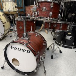 Ludwig Breakbeats Mojave Red Swirl Drum Set