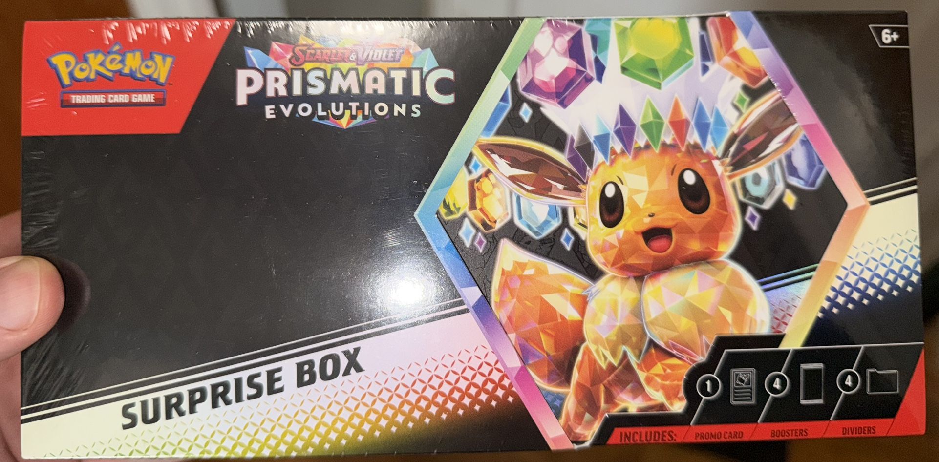 Pokemon Prismatic Evolutions Surprise Box