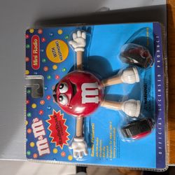 Vintage Radio Shack M&M Radio With Headphones
