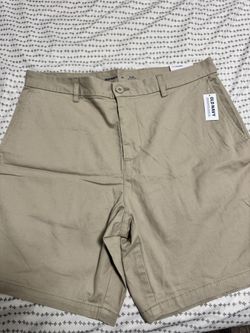 Men’s Khaki Slim Shorts 