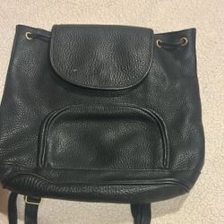 Backpack Purse Made In Italy And Purchased In Italy-Italian Leather