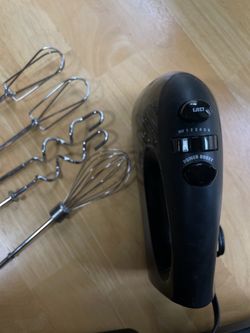 Black Decker 6 Speed Hand Mixer for Home Baking