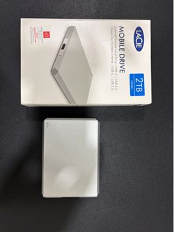LaCie 2TB Mobile External Hard Drive – Great Condition