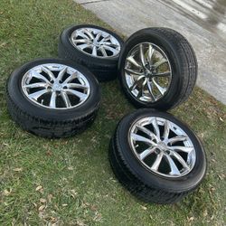 2007 G35 Base Stock Wheels And Tires 