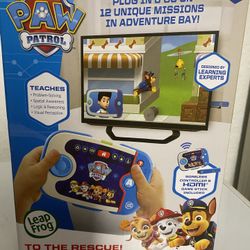 Leap Frog Paw Patrol Video Game