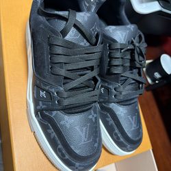 Authentic Louis Vuitton Graphite Trainer Sneaker