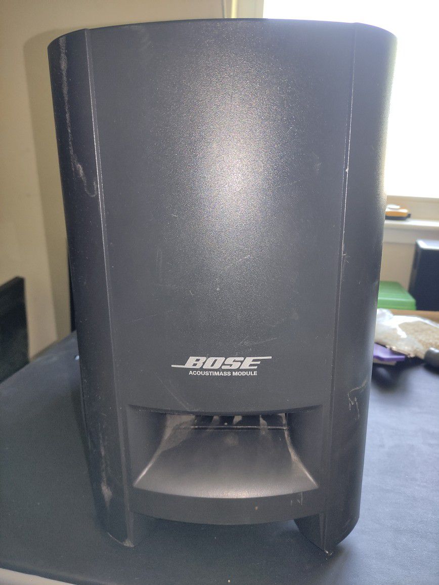 Gray Bose PS3-2-1 Powered Speaker System Subwoofer Solo